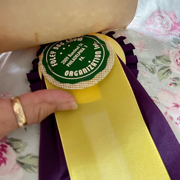 Vtg 1962 AKC KENNEL CLUB Ribbon - Picture 4 of 5